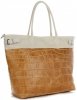 Kožené kabelka shopper bag Vittoria Gotti ryšavá V691622